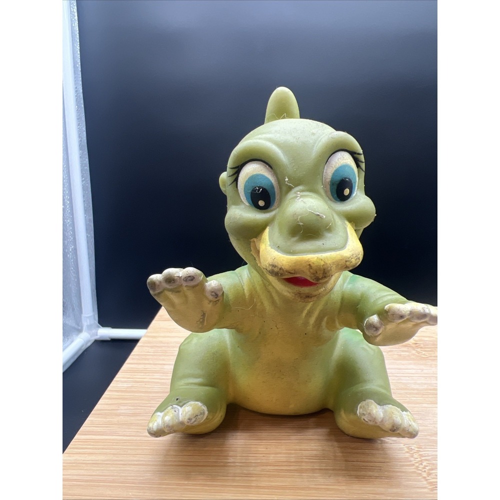 DUCKY Land Before Time Vintage Dinosaur Hand Puppet 1988 Pizza Hut